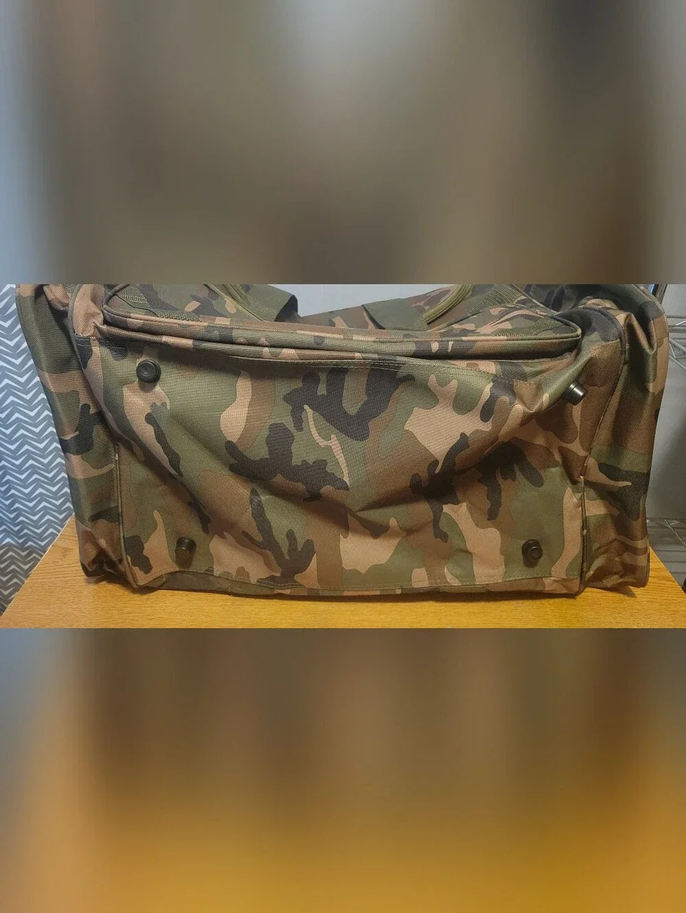 Camo Duffel - Green/Brown